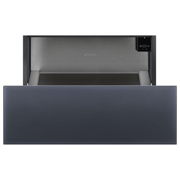 SMEG Linea 30" Warming Drawer in Neptune Grey, , large