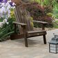 Highwood USA Hamilton Folding & Reclining Adirondack Chair in Weathered Acorn, , large