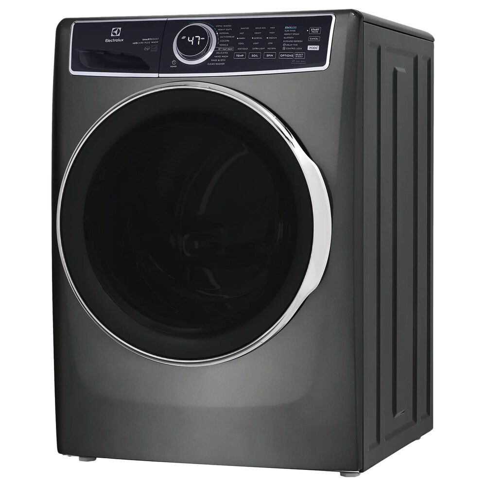 Electrolux 4.5 Cu. Ft. Front Load Washer and 8.0 Cu. Ft. Gas Dryer Laundry Pair in Titanium, , large