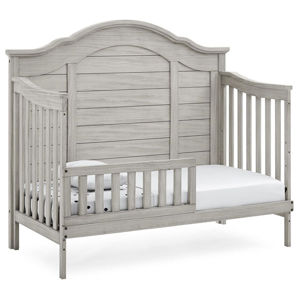 Delta Children Asher 6-In-1 Convertible Crib in Rustic Mist, , large