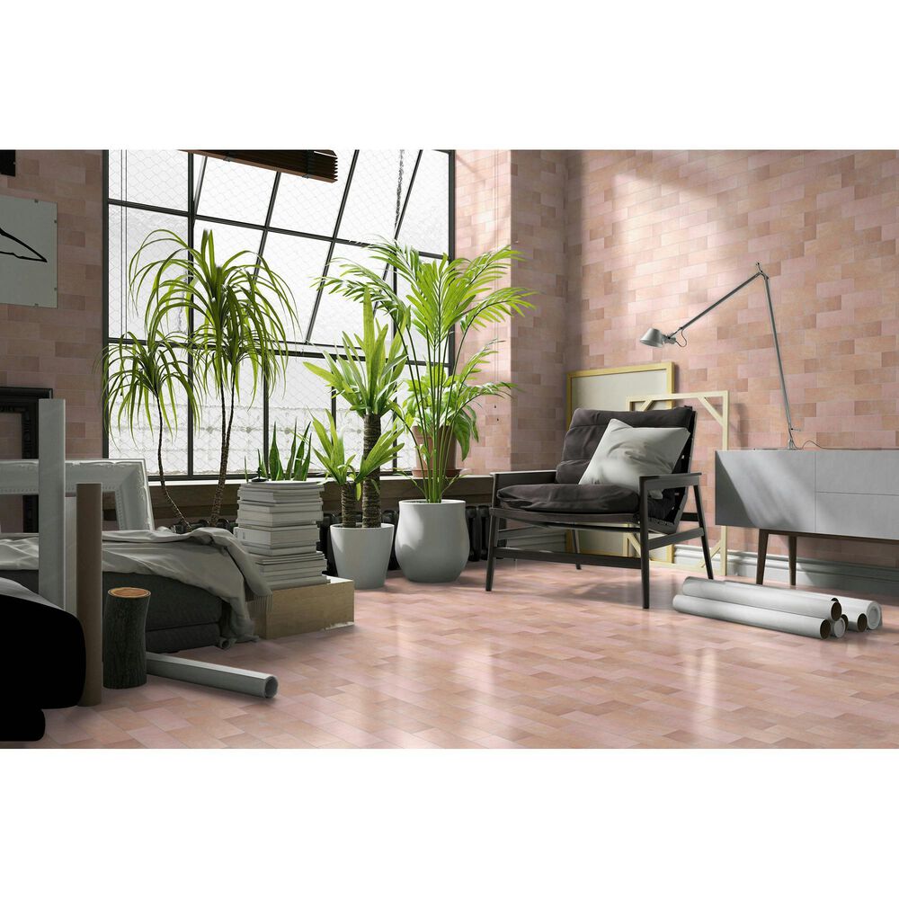 Emser Passion Rosa 3&quot; x 8&quot; Glossy Porcelain Tile, , large