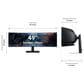 Samsung 49" Odyssey G9 G91F DQHD 144Hz Gaming Monitor in Black, , large