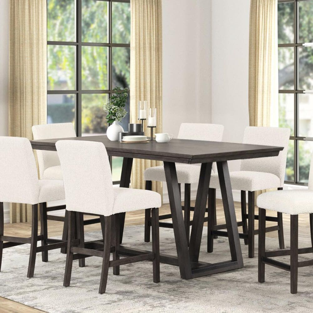 New Heritage High Line Counter Height Table in Coffee - Table Only, , large