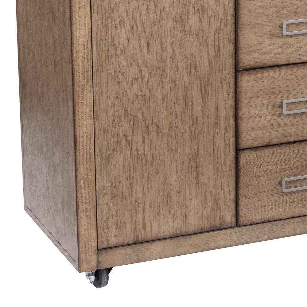 Home Styles Big Sur Kitchen Cart in Brown | Nebraska Furniture Mart