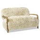 Jennifer Taylor Home Enchante Stationary Loveseat in Taupe Beige, , large