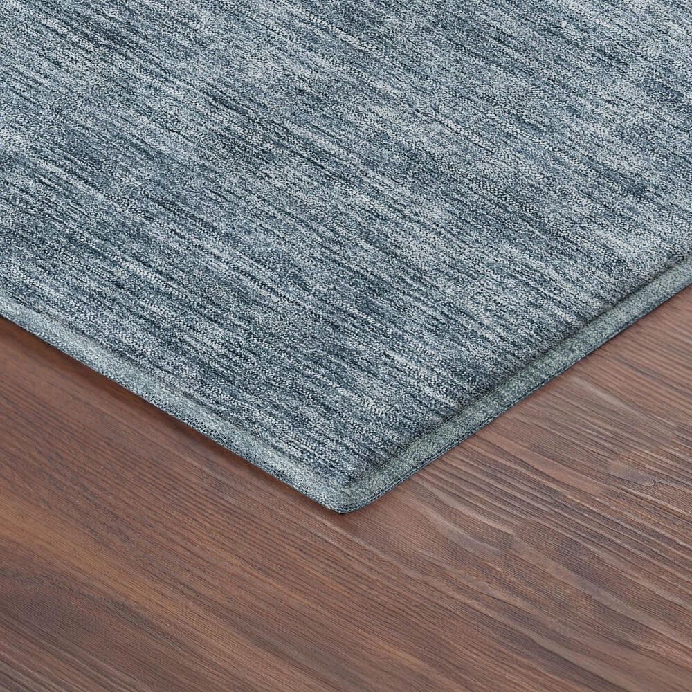 Dalyn Rug Company Soft Essentials Solid Denim 3' x 5' Indoor/Outdoor Area Rug, , large