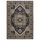 Oriental Weavers Eliana Brown and Blue 9"10" x 12"10" Area Rug, , large