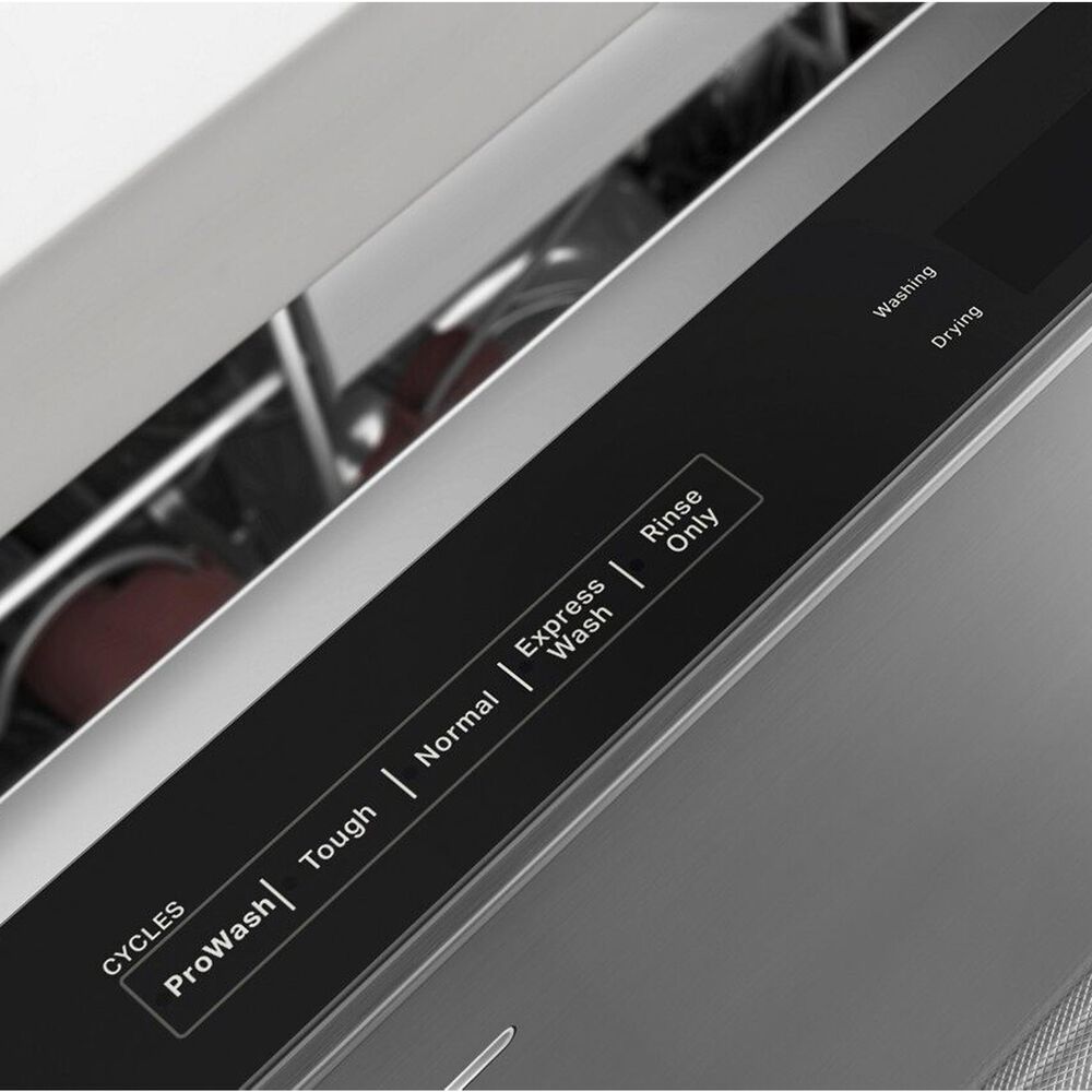 KitchenAid 44 dBA Built-In Bar Handle Dishwasher with FreeFlex 3rd Rack and LED Interior Light in PrintShield Stainless Steel, , large