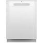 GE Appliances 24" Built-In Pocket Handle Dishwasher with 3-Rack in White, , large