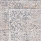 Safavieh Martha Stewart Cosmopolitan Rye 4" x 6" Cream and Grey Area Rug, , large