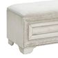 Chapel Hill Camila Storage Bed Bench in Camila White, , large