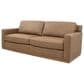 Leather Italia Mason Stationary Loveseat in Brown, , large