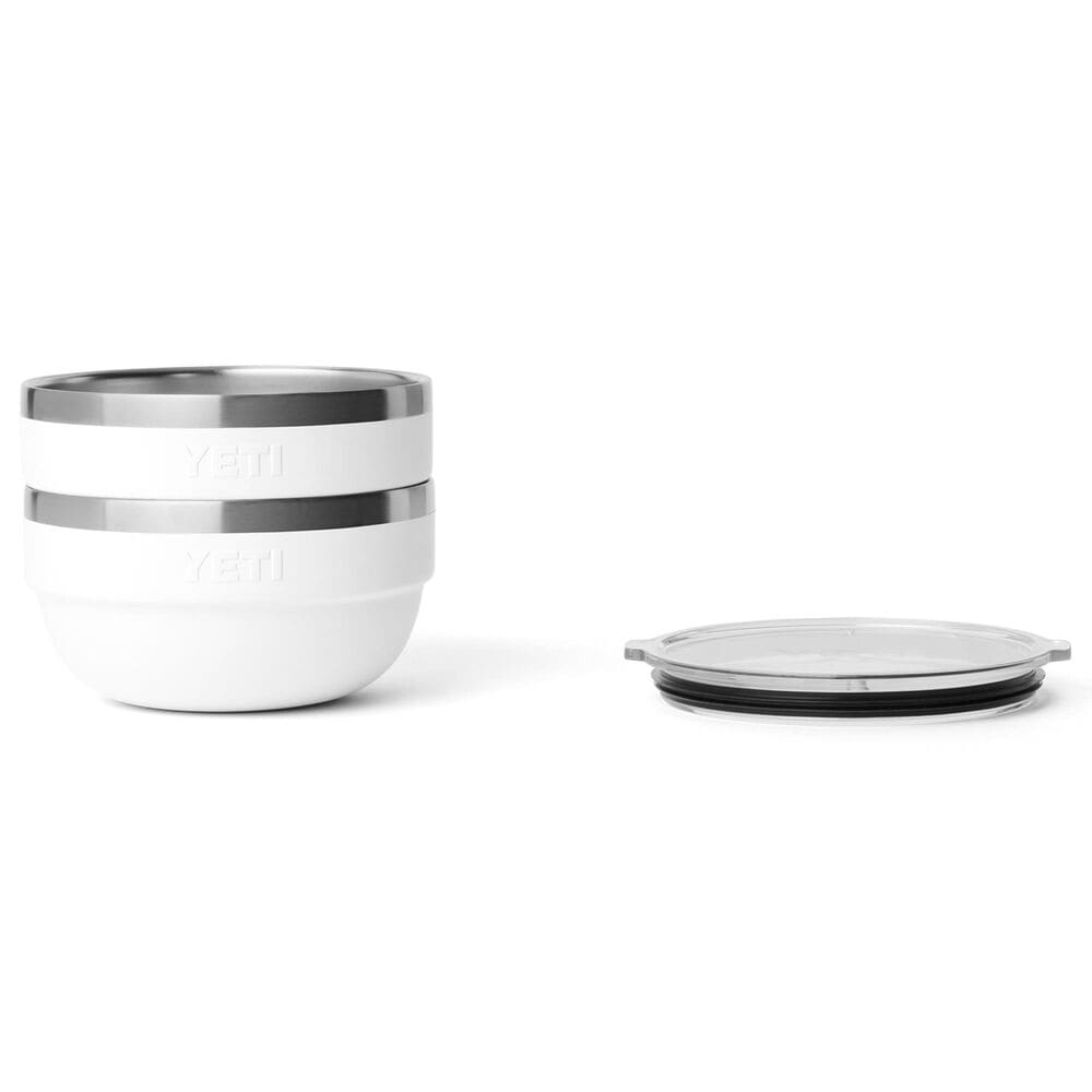 YETI Rambler 3-Piece Standard Insulated Bowl Set in White, , large