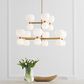 Visual Comfort & Co. Londyn Medium Chandelier in Burnished Brass, , large