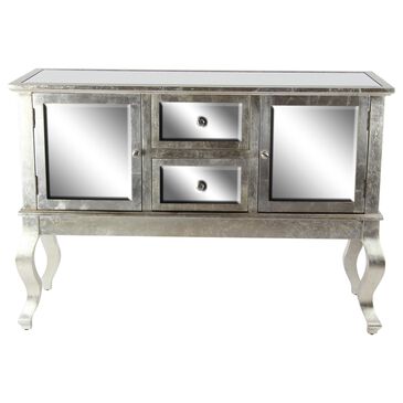 Maple and Jade 2-Drawer Buffet in Silver, , large