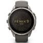 Garmin fenix 9 Pro inReach Solar Smartwatch 47mm Titanium with Pebble Gray and Silver Gray Silicone Band, , large