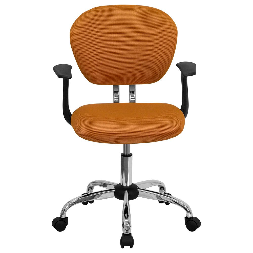 Flash Furniture Swivel Task Chair in Orange, , large