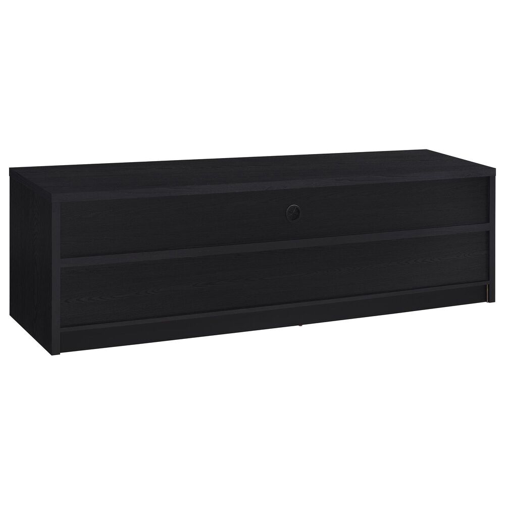 Coaster Rutland 78&quot; TV Stand Media Console in Black, , large