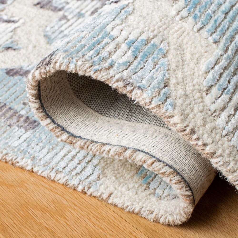 Safavieh Artistry 7&#39; Square Blue and Natural Area Rug, , large