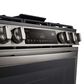 LG 6.3 Cu. Ft. Gas Slide-In Range with Air Fry in Black Stainless Steel, , large