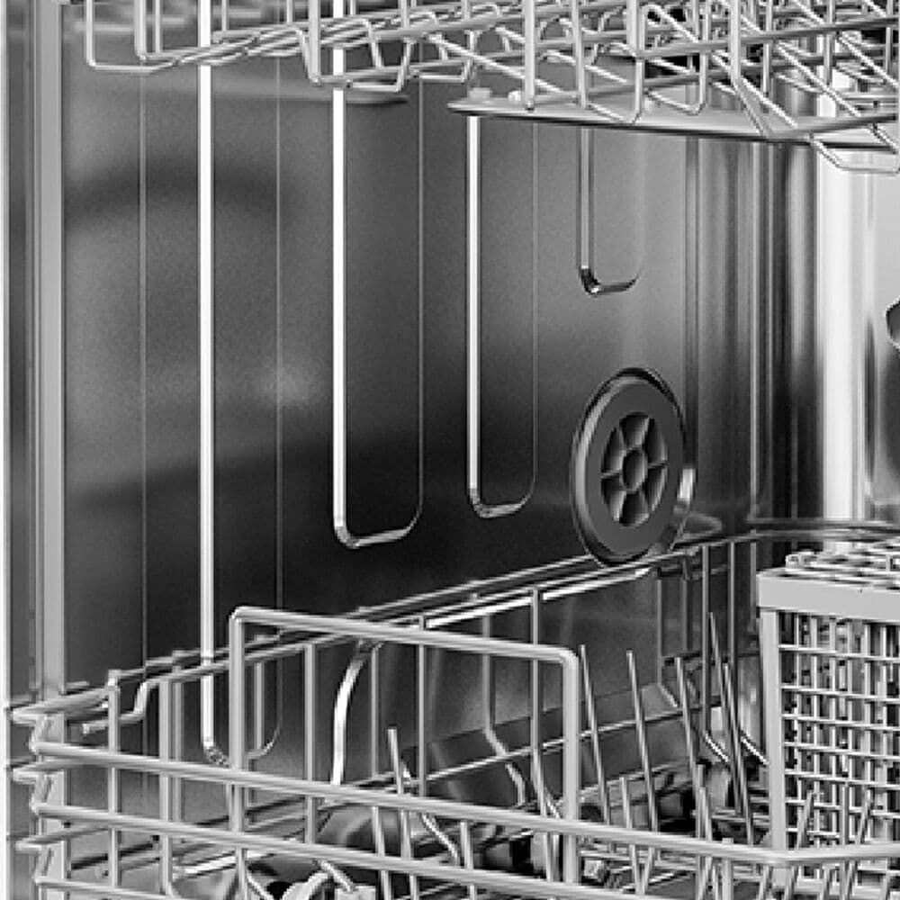 Midea 18" Front Control Built-In Dishwasher in Stainless Steel, , large