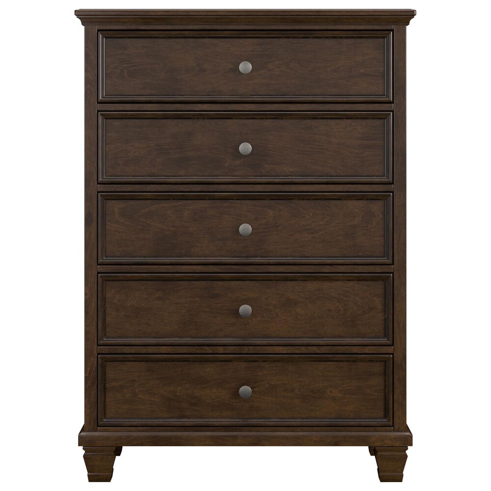 Ashley Danabrin 5-Drawer Chest in Brown, , large
