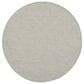 Nourison Positano 6" Round Light Grey Indoor/Outdoor Area Rug, , large