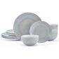 Lifetime Brands Felicity 12-Piece Dinnerware Set in Gray, , large