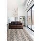 Feizy Enzo 8" x 11" Charcoal and Gray Area Rug, , large