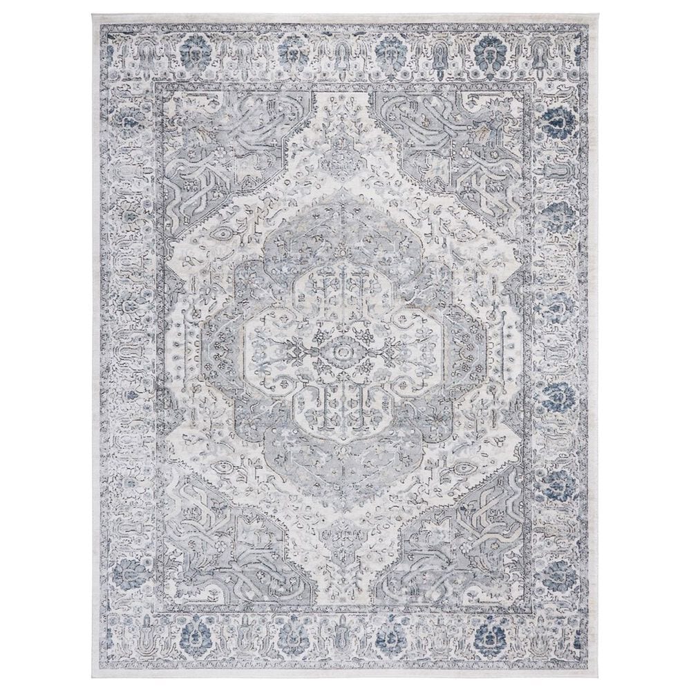 Safavieh Oregon 8" x 10" Ivory and Grey Area Rug, , large