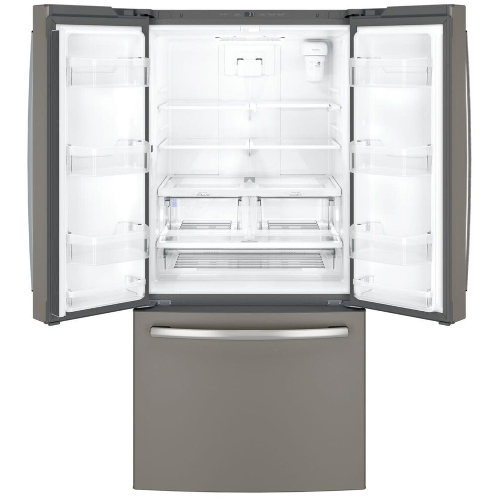 GE Appliances 18.6 Cu. Ft. Counter-Depth French-Door Refrigerator in Slate, , large