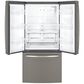 GE Appliances 18.6 Cu. Ft. Counter-Depth French-Door Refrigerator in Slate, , large