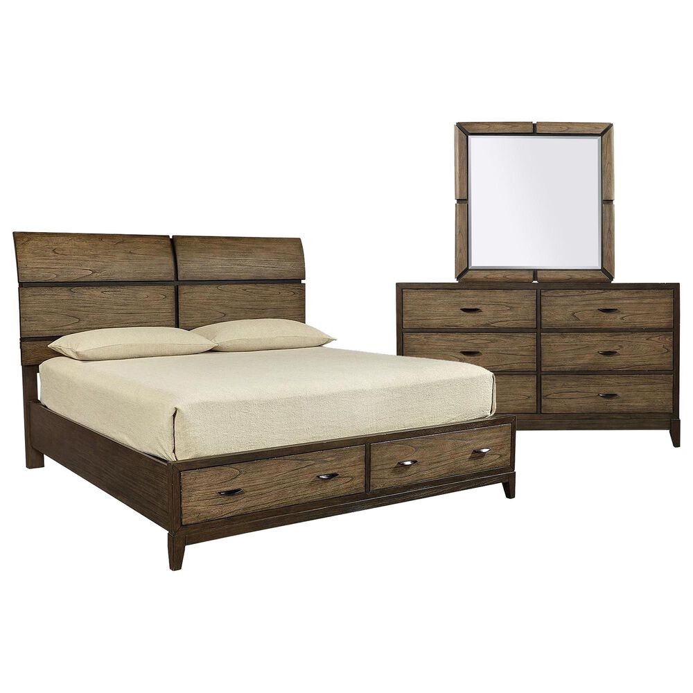 Riva Ridge Westlake 3 Piece Queen Bedroom Set in Portobello, , large