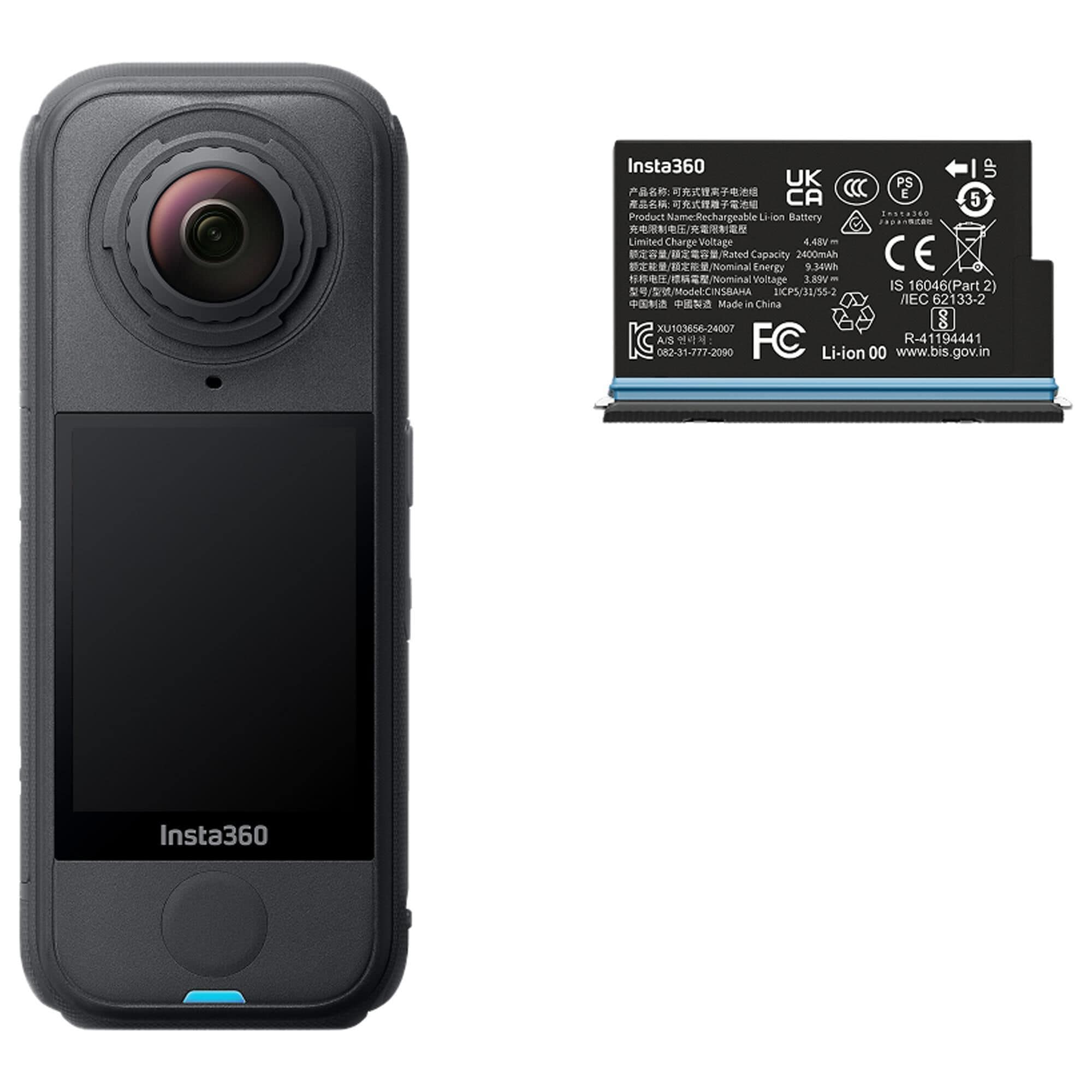 Insta360 X4 Air Action Camera Standard Bundle in Graphite Black