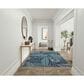 Nourison Garden Oasis GOA02 Navy 6" x 9" Indoor/Outdoor Area Rug, , large