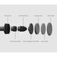 Hoto Tools Electric Spin Scrubber in Grey and Black, , large