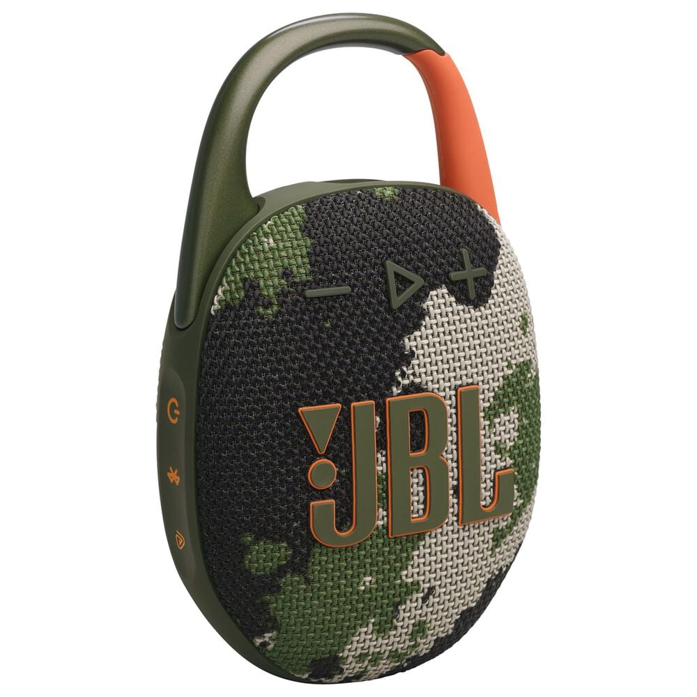 JBL Clip 5 Portable Waterproof Bluetooth Speaker in Squad, , large