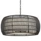 Golden Lighting Everly 6-Light Chandelier in Matte Black, , large