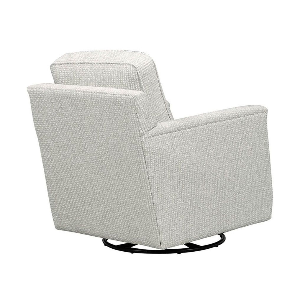 Xenia Swivel Glider in Poof Cotton, , large