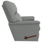 La-Z-Boy Collage Manual Rocker Recliner with Swivel Base in Persia Greystone, , large