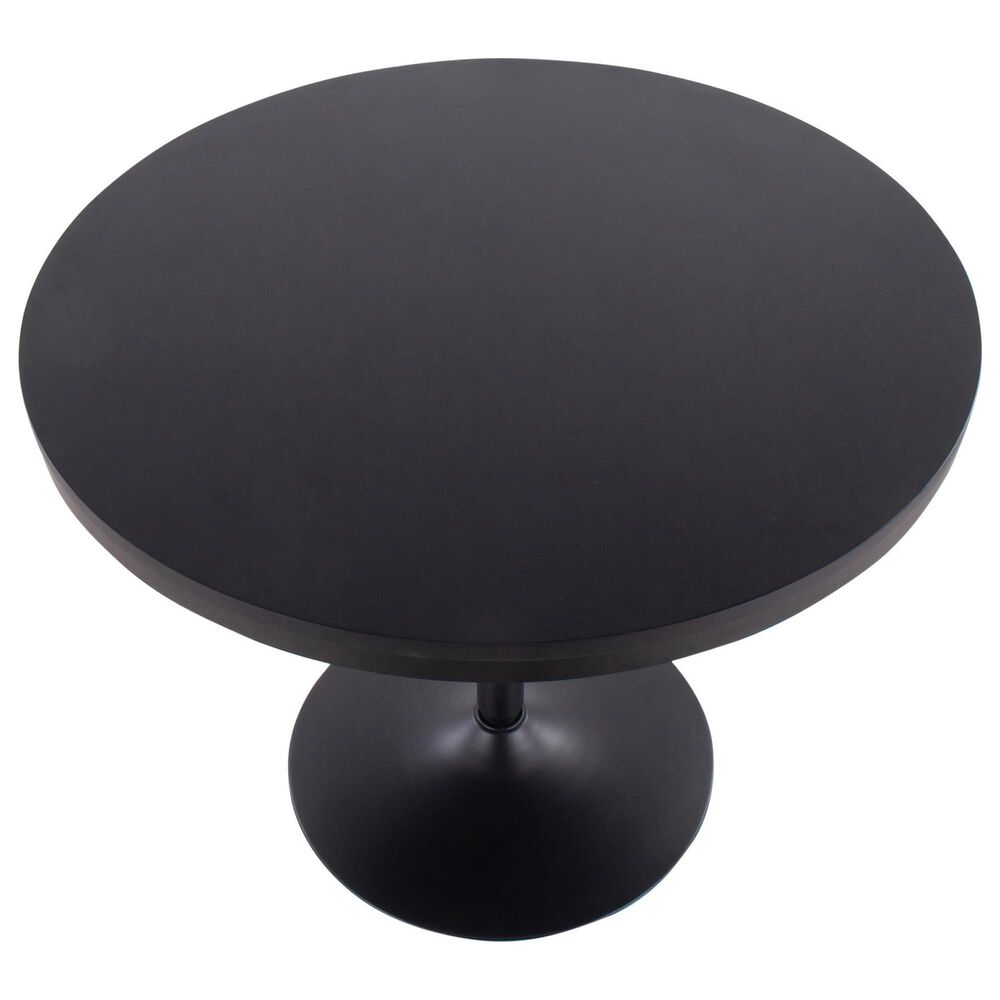 Lumisource Dakota Dining Table in Black - Table Only, , large
