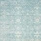 Safavieh Evoke EVK270D 3" Round Light Blue and Ivory Area Rug, , large