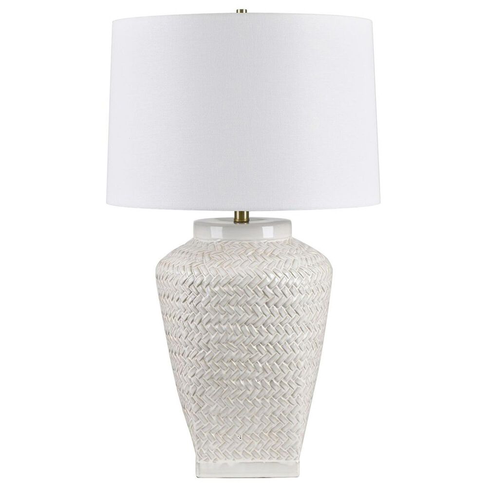 Crestview Collection Marchand Table Lamp in Oyster, , large