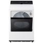 LG 7.3 Cu. Ft. Rear Control Gas Dryer with LG EasyLoad Door and AI Sensing in Alpine White, , large