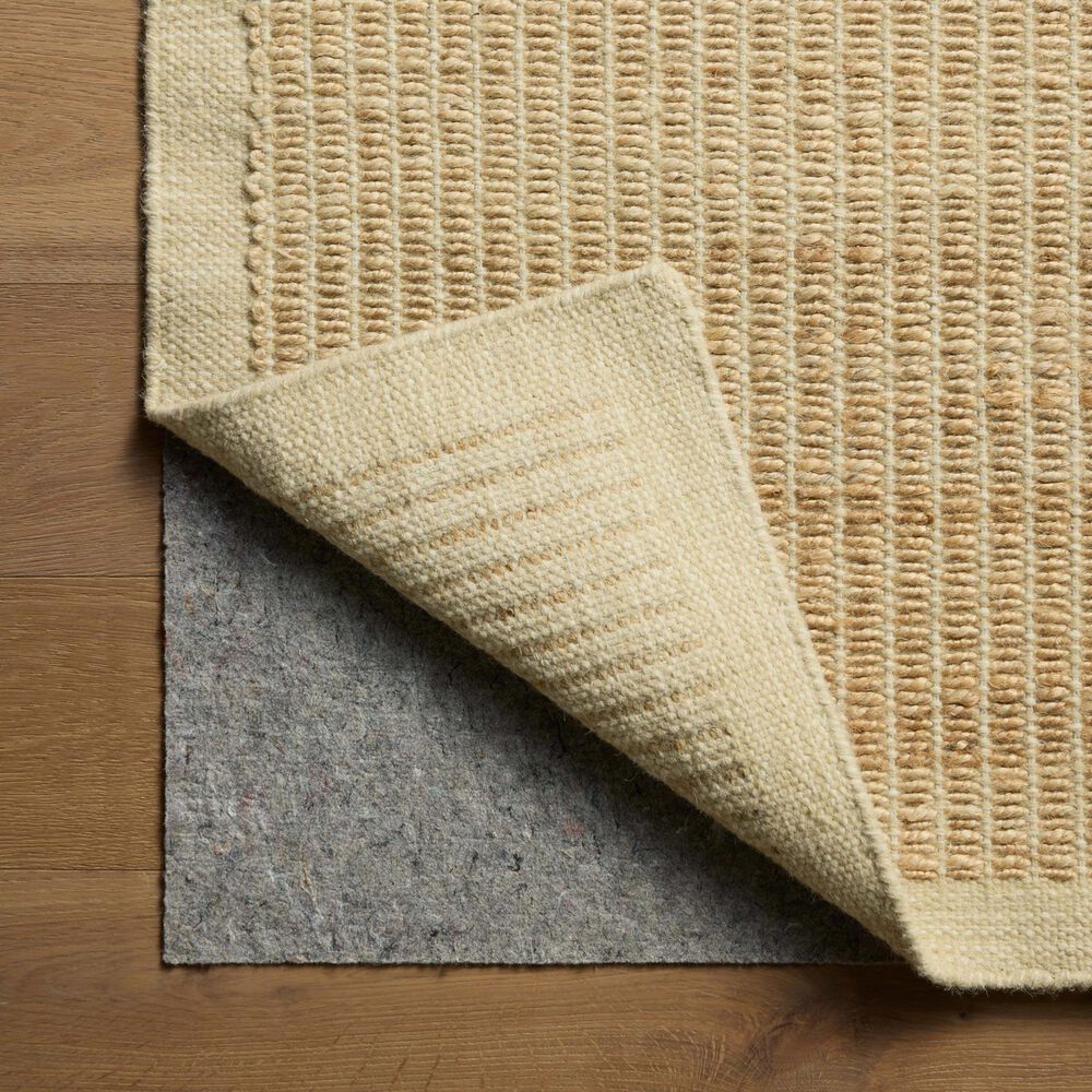 Amber Lewis x Loloi Lilah Natural and Antique Ivory 3'6" x 5'6" Area Rug, , large