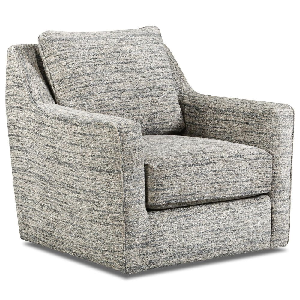 Xenia Swivel Glider Chair in Monde Granite, , large