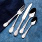 Lifetime Brands Marseille 20-Piece Flatware Set in Stainless Steel, Service for 4, , large