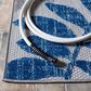 Safavieh Cabana CBN814F 2" x 8" Grey and Blue Indoor/Outdoor Area Performance Rug, , large