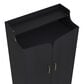 Furniture of America Leclair 7-Shelf Shoe Cabinet in Black and Gold, , large