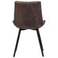 Blue Sun Designs Bannon Side Chair with Antique Grey Cushion in Brown and Black, , large